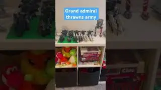 Grand admiral thrawns Lego army! #grandadmiralthrawn #starwars #lego
