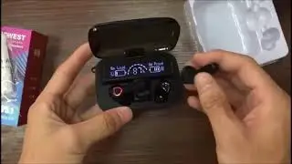 Vitog TWS Bluetooth 5.0 headset with charging case for wireless charging