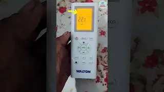 Walton AC New Remote || Walton AC Remote Use