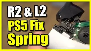 How to Fix R2 & L2 Buttons on PS5 Controller because of Broken or Worn Spring (Easy Method)