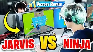 Ninja Vs FaZe Jarvis (Fortnite 1v1 FACE To FACE)