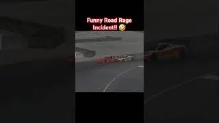 Funny iRacing road rage incident at Daytona! #shorts
