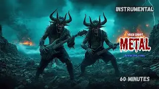 1 HOUR OF THRASH GROOVE METAL &ndash; FAST INSTRUMENTAL METAL MUSIC MADNESS