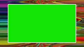 COLORFUL PICTURE FRAME GREEN SCREEN EFFECT 1077
