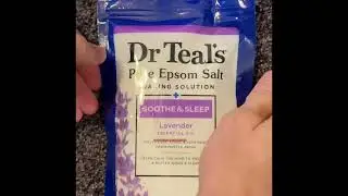 Dr Teal's Lavender Pure epsom salt soak
