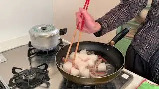 【孤独のキッチン】大根のカニカマあんかけ風