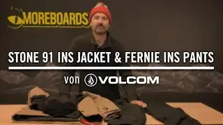 Stone 91 Ins Jacket & Fernie Ins Pant - von VOLCOM
