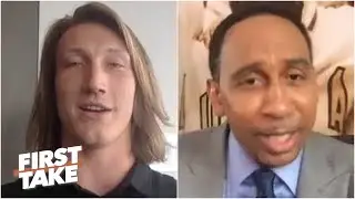 Stephen A.'s 1-on-1 interview with Trevor Lawrence before the 2021 NFL Draft | First Take