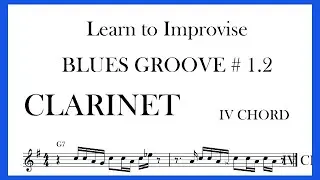 Blues Groove # 1.2 - CLARINET