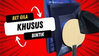 Bet Pingpong Terbaik untuk Bintik & Anti Power | Kontrol Stabil & Akurat #bintiker #antipower 