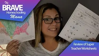 Super Teacher Worksheets/ Review/Homeschool Printables