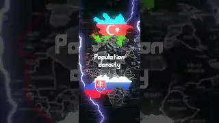 Azerbaijan vs Slovakia Asia vs Europe Part 10 #conflict #country #asiaeurope #foryou #geography