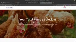 This is a website for a poultry farm.