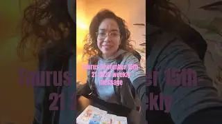 Taurus December 15th&ndash;21 2025 weekly message #Taurus #AllSigns#soulmeliatarot
