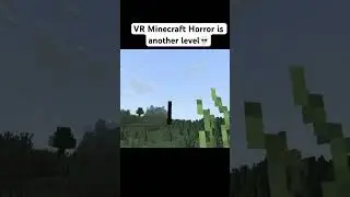 Full video out now! #minecraft #horror #vr #funny