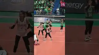 Cloanne Mondo&ntilde;edo confuses Letran with that quick throw 😳