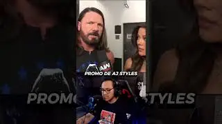 GRAN PROMO DE AJ STYLES#ajstyles #gunther #wwe #raw #wweraw
