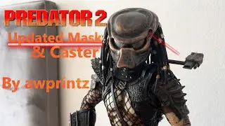 Updated Predator 2 City Hunter Mask & Plasma Caster By awprintz