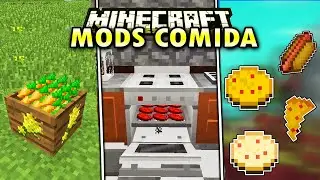👉TOP 10 MODS de COMIDA, COCINA Y PESCA 1.21