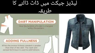 How To Draft Basic Bodice Pattern With Darts For BEGINNERS | bodice Drafting Tutorial