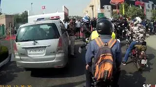GRAND WELCOME AT AUTO EXPO 2018