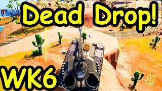 Secure Insider Intel from a Dead Drop ! 🤩 Location Fortnite Resistance XP Quests Week 6