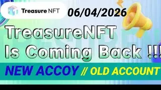 Treasure NFT /Nova new Notifications team Live update