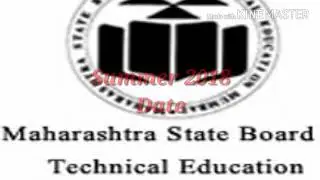 MSBTE exam form filling date 2018
