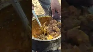 Mutton biryani bahut time kay baad #villagelifestyle #foodlover 
