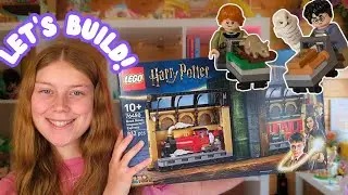 Building the Lego Harry Potter Book Nook: Hogwarts Express