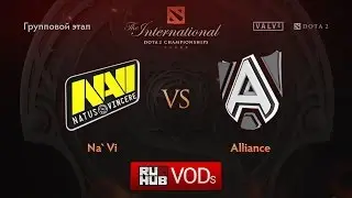 Na`Vi vs Alliance, TI6 Групповой этап, Игра 2