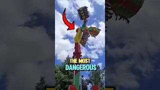 Топ-3 самых опасных аттракционов на Земле 😱