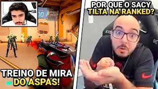 O TREINO QUE DEIXA ASPAS UM AIMBOT HUMANO! SACY ESTRESSADO NA RANKED - VALORANT CLIPS