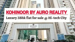 Внутри ультра-роскошных 3-комнатных квартир в Hi-Tech City 🏙️ | Kohinoor от Auro Realty Hyderabad