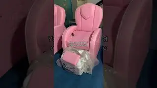 This pink pedicure chair is so beautiful! Order now！ #beautytrends #manicure  #nailsalon