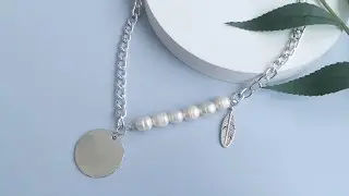 Easy to Make Curb Chain Necklace | Pandahall DIY Tutorial #shorts