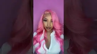 watch me install this PINK wig💖 pink just makes everything more fun🥰 #pinkwig #wiginstall #wigs