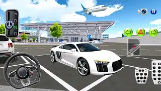 New Sedan Car Genesis G80 in Bus Terminal Parking - 3D Driving Class Android iOS 2025 - Best Game