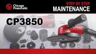 CP3850 Industrial Angle Grinder Tool Maintenance Demo