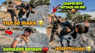 CHAPRI Boy ATTACK on Me 🤬 || TILE se MArA 😭 || SHOULDER BROKEN 💔 Ducati Bike
