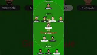 #dreamteam#fantasy11#cricket #t20worldcup#indiavsireland#usa