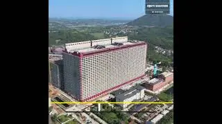 MODERN DAY PIG FARM IN CHINA.