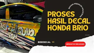 Sticker Premium #beedecal #brio #stiker #stikerhologram #stikermobil #hondabrio