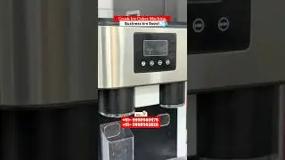 SS Crush Ice Cubes Machine ❄️ hard ice ko seconds me crush kare, juice mocktail soda ke liye perfect