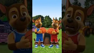 PawPatrol Basket Merah Menangis, orang kaya mati orang miskin mati#shorts
