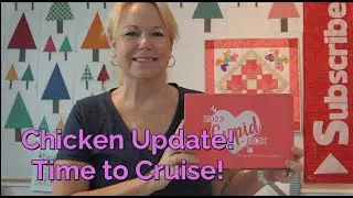 Time to Go Cruising!  Keith's Quilt, Reveals for Creative Notions, ME Time, & Villa Rosa Patterns