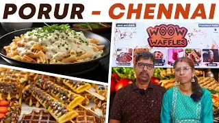 2.35 லட்சம் முதலீட்டில் Full Time & Part Time தொழில் வாய்ப்பு✨ | Woow Waffles🧇 | Grand Opening🎈🎀