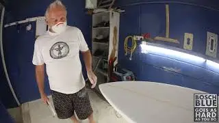 Shaping a Board - Finishing and glassing