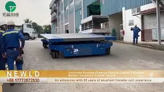 Unlimited Running Distance Transfer Cart,Remote Control Trackless Battery Automatic Guided Vehicle
