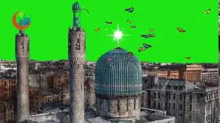 Latest Mosque Green Screen + Free Download